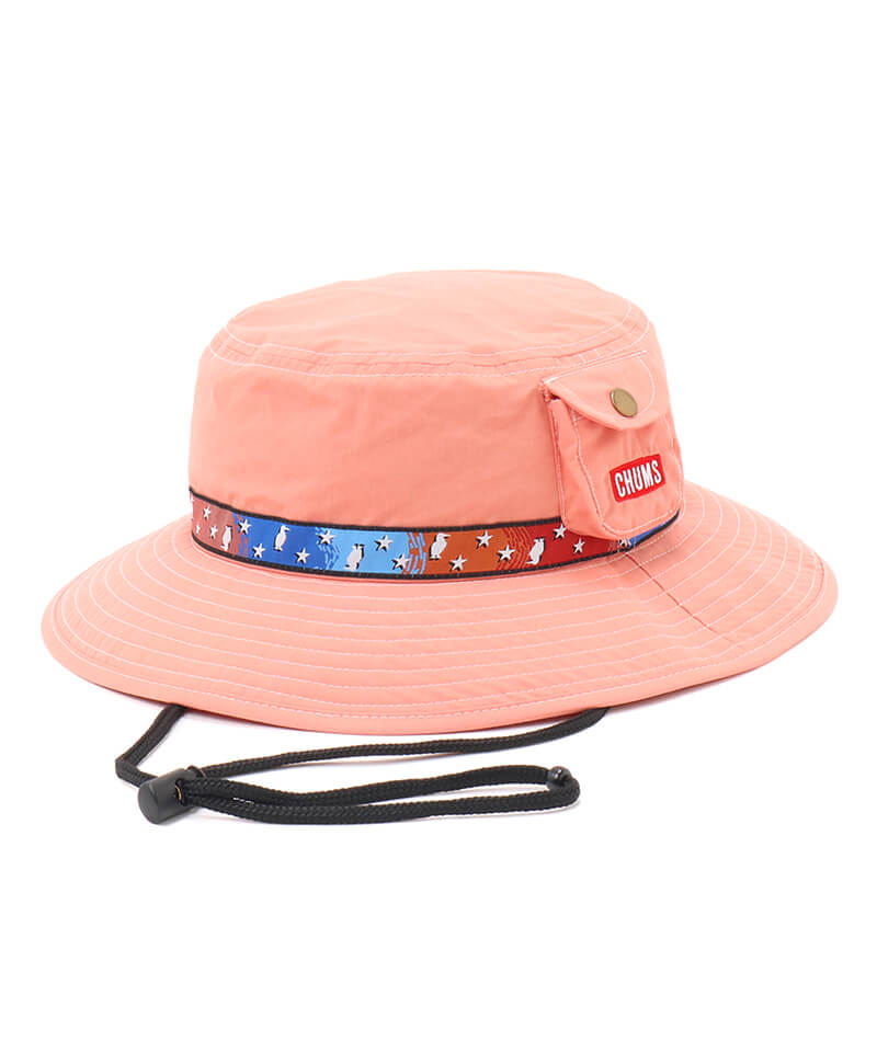 CHUMS FEST HAT SALMON PINK